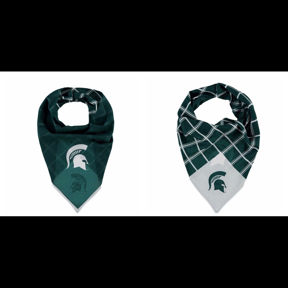 Michigan State Reversible Snap Scarf